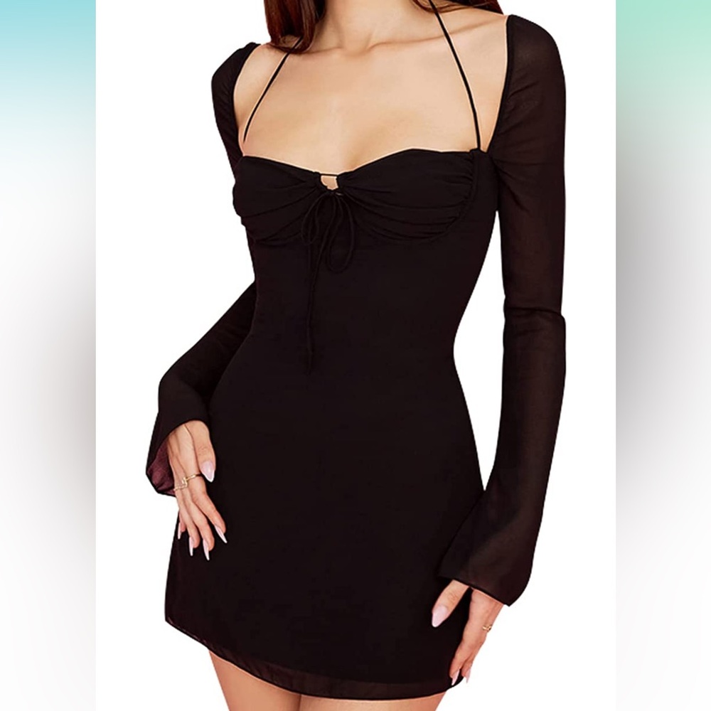 Elegant Black Off-Shoulder Dress